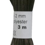 Satinkordel Satinschnur Kordel Satinfaden 3 m 2 mm braun (0056)