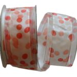 Geschenkband Schleifenband transparent 3 m 40 mm (0013)