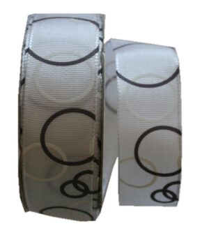 Geschenkband Schleifenband transparent 5 m 25 mm (0028)