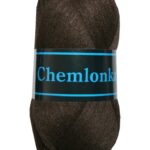 Strickgarn Makramee Chemlonka 50g 100% Polypropylen braun (0702)