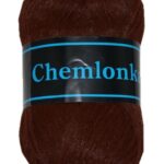 Strickgarn Chemlonka 50 g 100% Polypropylen braun (0710)