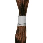 Satinkordel Satinschnur Kordel Satinfaden 3 m 2 mm braun (0076)