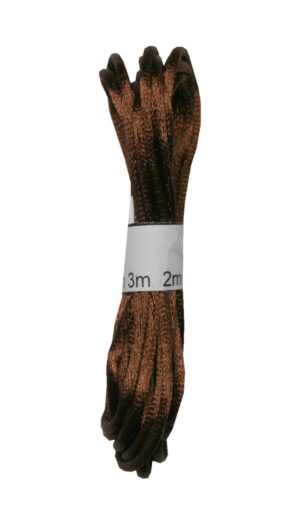 Satinkordel Satinschnur Kordel Satinfaden 3 m 2 mm braun (0076)