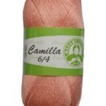 Strickgarn Garn Camilla 100% Baumwolle 50g Lachs (4934)