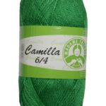 Strickgarn Garn Camilla 100% Baumwolle 50g grün (4944)
