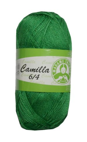 Strickgarn Garn Camilla 100% Baumwolle 50g grün (4944)