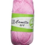 Strickgarn Garn Camilla 100% Baumwolle 50g rose (5046)