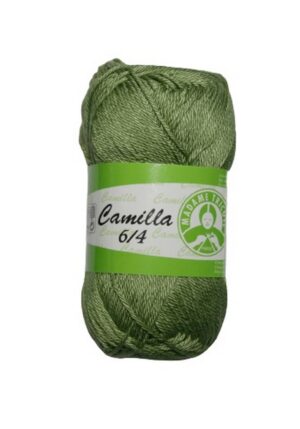 Strickgarn Garn Camilla 100% Baumwolle 50g grün (5056)