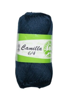 Strickgarn Garn Camilla 100% Baumwolle 50g blau (5058)