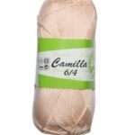 Strickgarn Garn Camilla 100% Baumwolle 50g apriko (5303)