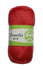 Strickgarn Garn Camilla 100% Baumwolle 50g rot (5319)
