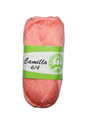 Strickgarn Garn Camilla 100% Baumwolle 50g orange (5320)