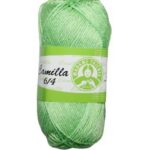 Strickgarn Garn Camilla 100% Baumwolle 50g grün (5330)