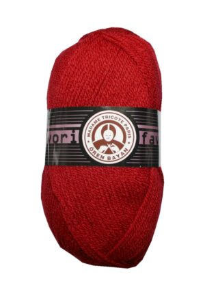 Strickgarn Garn Favori super weich 100 g rot (0033)