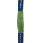 Stickgarn Stickfaden Knüpfgarn 100% Baumwolle 15 m grün (6162)