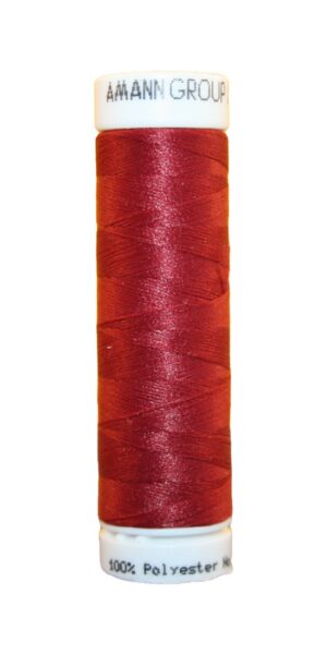 Elastischer Zwirn Polyester ASPOTEX 120 100m bordeaux weinrot (0106)