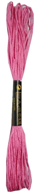 Stickgarn Mouline Moulin Stickwolle Stickfaden 100% Baumwolle 8 m pink (2029 - 3731)