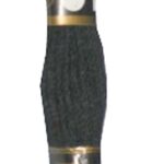 Stickgarn Mouline Stickwolle Stickfaden 8 m schwarz (2420)