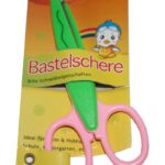 Bastelschere Konturenschere Schnittmusterschere grün (9008)