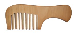 Kamm Bambus 135 x 55 mm Antistatisch Natur (9015)