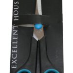 Haushaltsschere Edelstahl blau (9688)