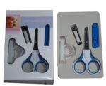 Manicurre Set Nagelschere und Nagelclip blau (9696)