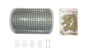 Katzen Kratzecke Massage-Ecke mit Katzenminze grau (0040)