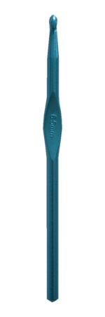 Häkelnadel Häkeln türkis 15 cm Größe 6,5 mm (1650)