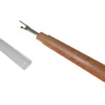 Nahttrenner Saumtrenner mit Schutzhaube 125mm braun (4002)