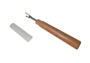 Nahttrenner Saumtrenner mit Schutzhaube 125mm braun (4002)