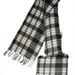 Herrenschal Damenschal Winterschal Schal 150x30 cm oliv (7902)