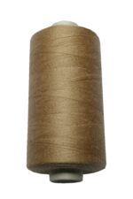 Nähmaschinen Nähgarn Polyester 40/2 beige braun 500 m (1033)