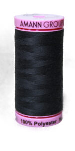 Zwirn 100 % Polyester ASPO PES 120 Amann dunkelbraun 500 m (0348)