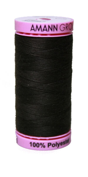 Zwirn 100 % Polyester ASPO PES 120 Amann dunkelbraun 500 m (0431)
