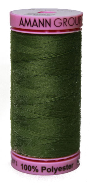 Zwirn 100 % Polyester ASPO PES 120 Amann grün 500 m (1210)