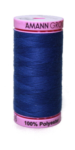 Zwirn 100 % Polyester ASPO PES 120 Amann blau 500 m (1316)