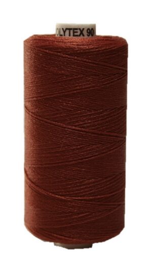 Nähmaschinen Nähgarn 500 m Polyester POLYTEX 16,7x2 braun (0738)