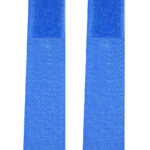 Klettband Kabelklett Klettverschluss 180 x 25 mm blau 2 Stück (2007)