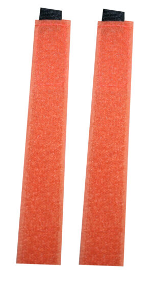 Klettband Kabelklett Klettverschluss 180 x 25 mm orange 2 Stück (2008)