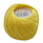 Strickgarn Häkelgarn 100 % Baumwolle SNÌHURKA 200 m gelb (1654)