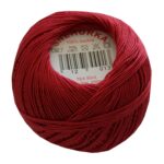 Strickgarn Häkelgarn 100 % Baumwolle SNÌHURKA 200 m rot (3384)
