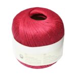 Strickgarn Häkelgarn 100% Baumwolle 50 g bordeaux (4031)