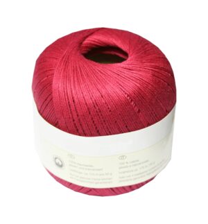 Strickgarn Häkelgarn 100% Baumwolle 50 g bordeaux (4031)