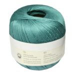 Strickgarn Häkelgarn 100% Baumwolle 50 g petrol (4056)