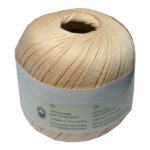 Strickgarn Häkelgarn 100% Baumwolle 50 g sekt (4171)