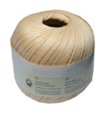 Strickgarn Häkelgarn 100% Baumwolle 50 g sekt (4171)