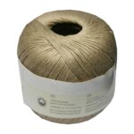 Strickgarn Häkelgarn 100% Baumwolle 50 g ecrue dunkelblau (4820)