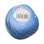 Strickgarn Häkelgarn 100 % Baumwolle SNÌHURKA 200 m hellblau (5534)