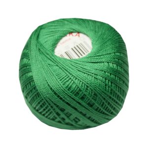Strickgarn Häkelgarn 100 % Baumwolle SNÌHURKA 200 m grün (6184)