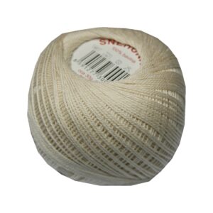 Strickgarn Häkelgarn 100 % Baumwolle SNÌHURKA 200 m beige (7114)